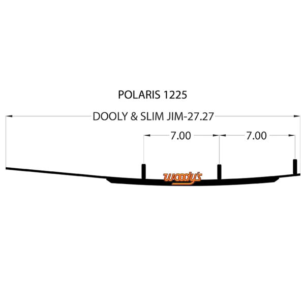 SPX TWIN TRACK CARBIDE 4" POLARIS (114-5505)