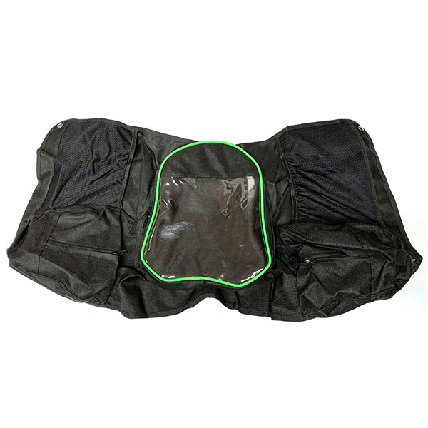 GNECO TANK BAG BLACK/GREEN ARCTIC CAT (361-3003)