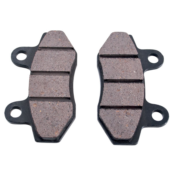 MOGO PARTS BRAKE PADS (77X42MM; 77X42MM) GROOVED TYPE R6 (61-00555)