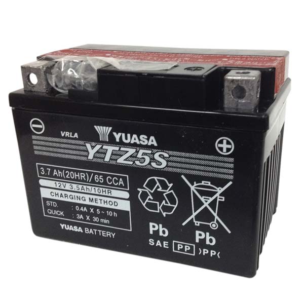 Yuasa YTZ Series Battery YTZ5S-BS (880-7021)