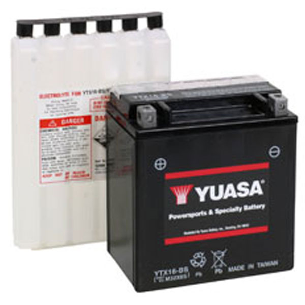 YUASA AGM Battery YTX16-BS (880-7037)