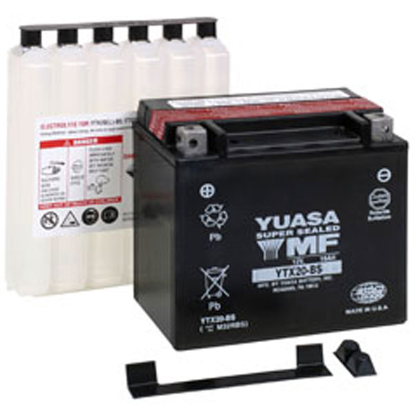 YUASA AGM Battery YTX20-BS (880-7039)