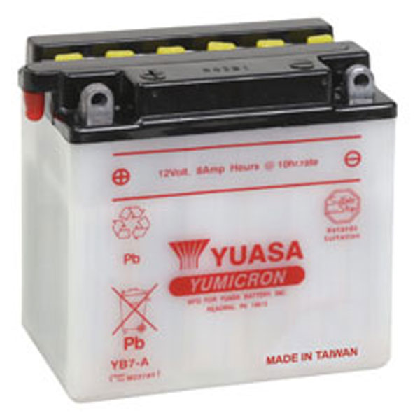 YUASA Yumicron High Performance Battery YB7-A (880-7048)