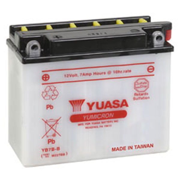 YUASA Yumicron High Performance Battery YB7B-B (880-7049)