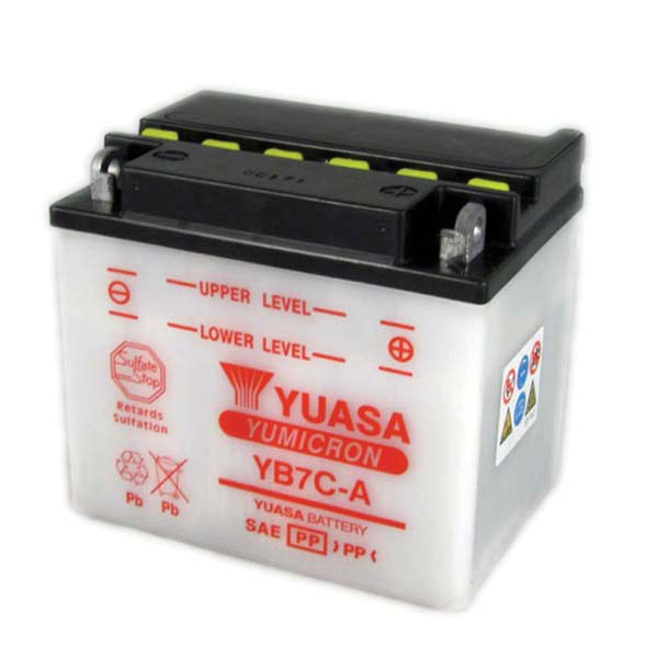 YUASA Yumicron High Performance Battery YB7C-A (880-7050)