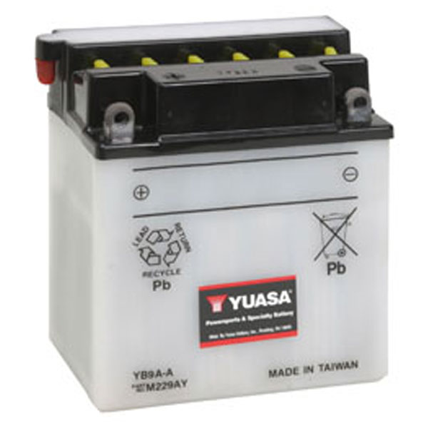 YUASA Yumicron High Performance Battery YB9A-A (880-7052)