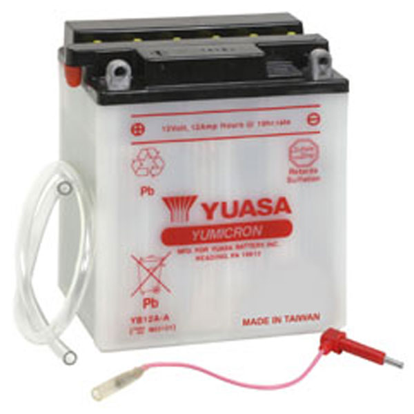 YUASA Yumicron High Performance Battery YB12A-A (880-7060)