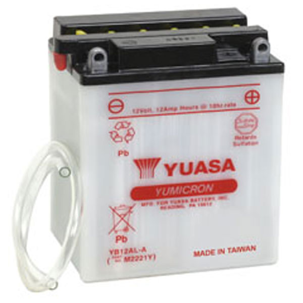 YUASA Yumicron High Performance Battery YB12AL-A (880-7064)