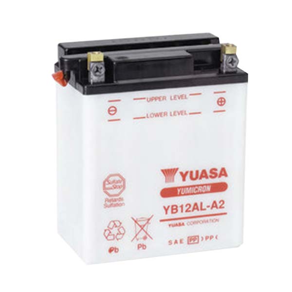 YUASA Yumicron High Performance Battery YB12AL-A2 (880-7065)
