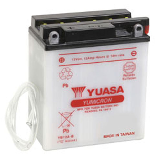 YUASA Yumicron High Performance Battery YB12A-B (880-7066)