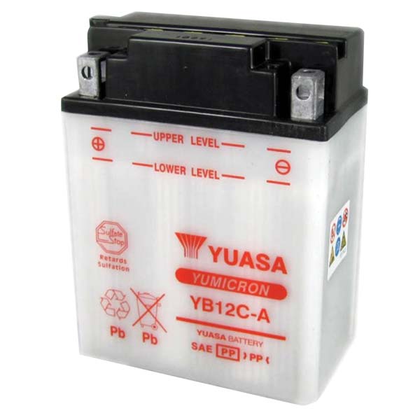 YUASA Yumicron High Performance Battery YB12C-A (880-7067)