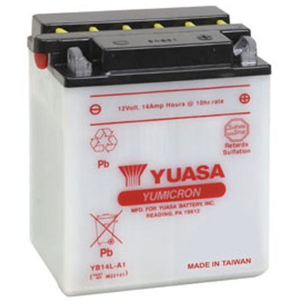 YUASA Yumicron High Performance Battery YB14L-A1 (880-7071)