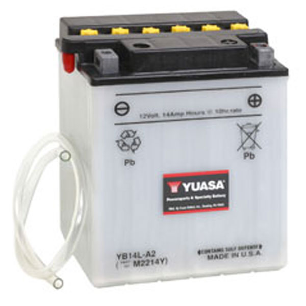 YUASA Yumicron High Performance Battery YB14L-A2 (880-7072)