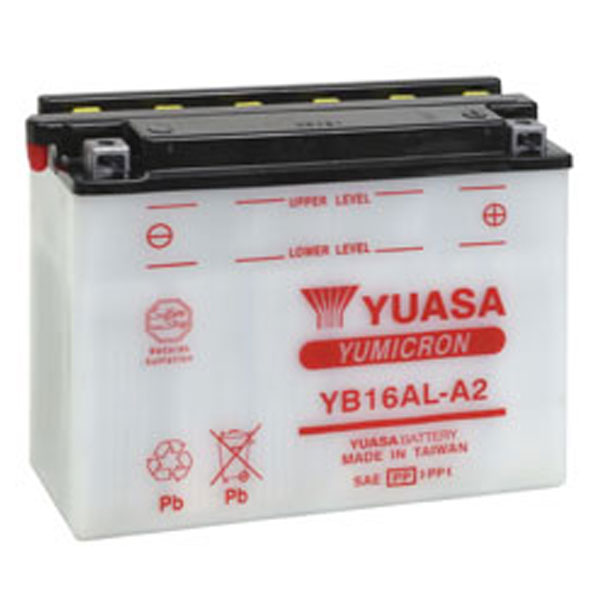 YUASA Yumicron High Performance Battery YB16AL-A2 (880-7077)