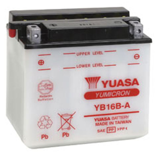 YUASA Yumicron High Performance Battery YB16B-A (880-7083)