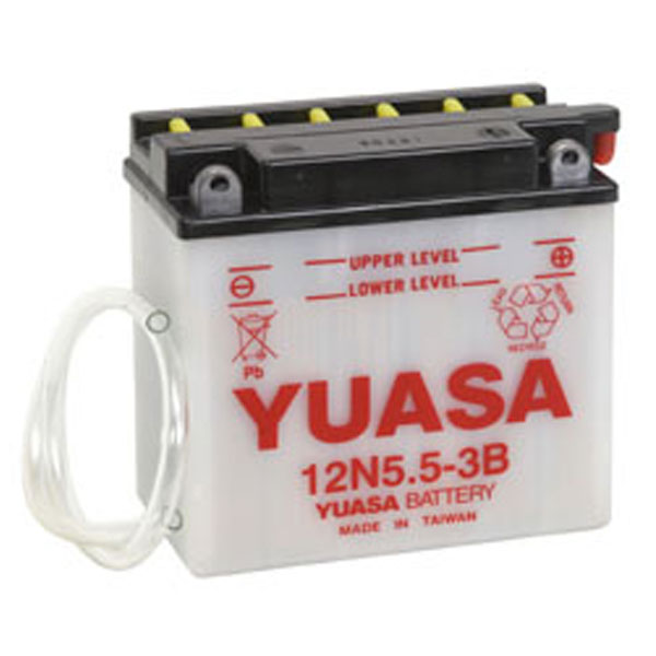 YUASA Conventional Battery 12N5.5-3B (880-7102)