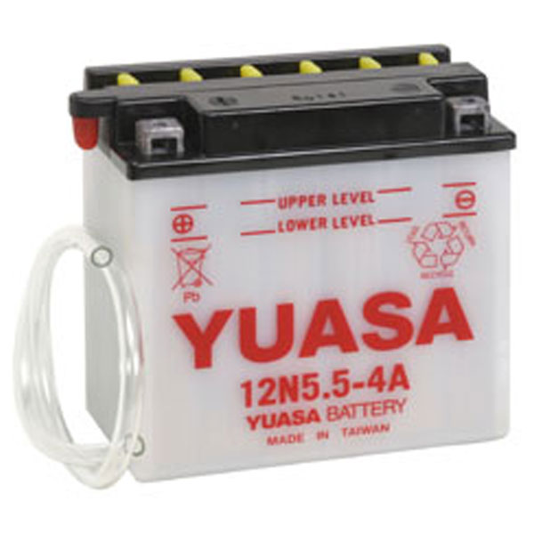 YUASA Conventional Battery 12N5.5-4A (880-7103)