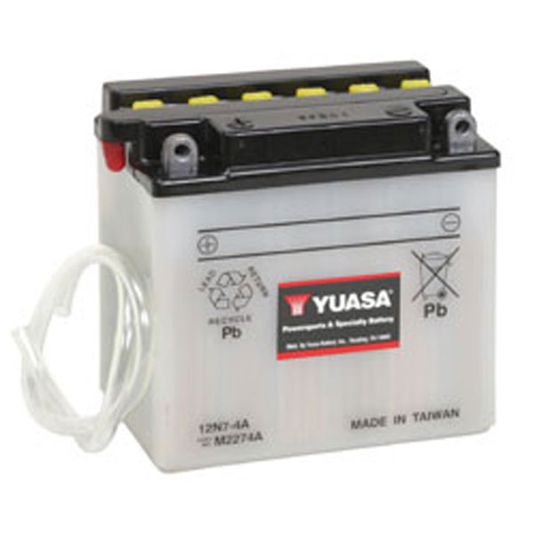 YUASA Conventional Battery 12N7-4A (880-7106)
