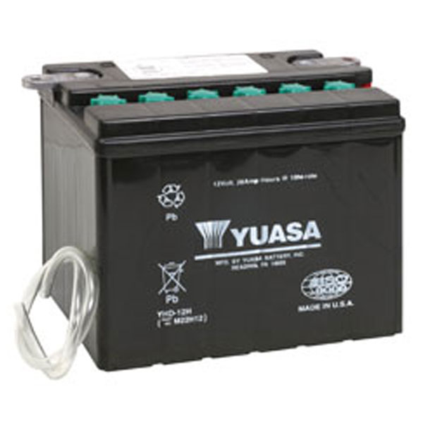 YUASA Conventional Battery YHD-12H (880-7118)