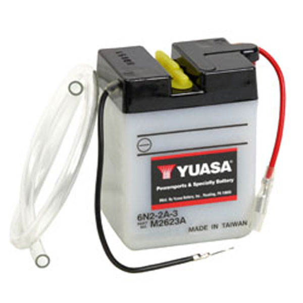 YUASA Conventional Battery 6N2-2A-3 (880-7121)