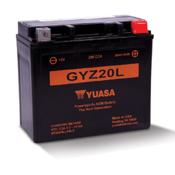 YUASA GYZ Series Battery GYZ20L (FA) (880-7258)