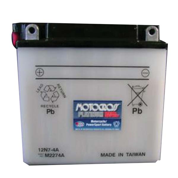 MOTOCROSS CONVENTIONAL BATTERY 12N7-4A (880-8106)