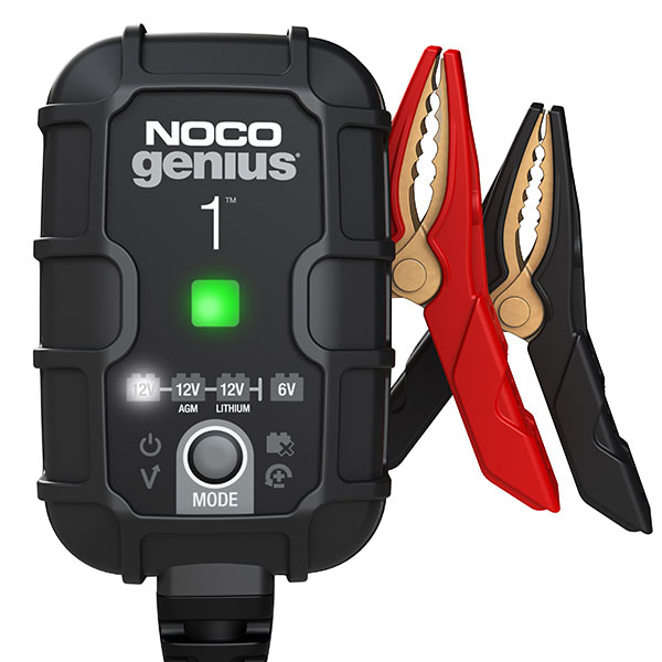 NOCO GENIUS 1 BATTERY CHARGER & MAINTAINER 1A (880-9230)