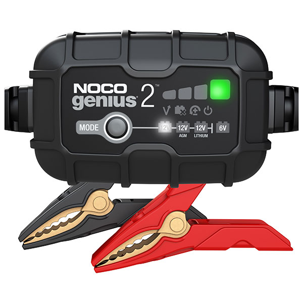 NOCO GENIUS 2 BATTERY CHARGER & MAINTAINER 2A (880-9231)