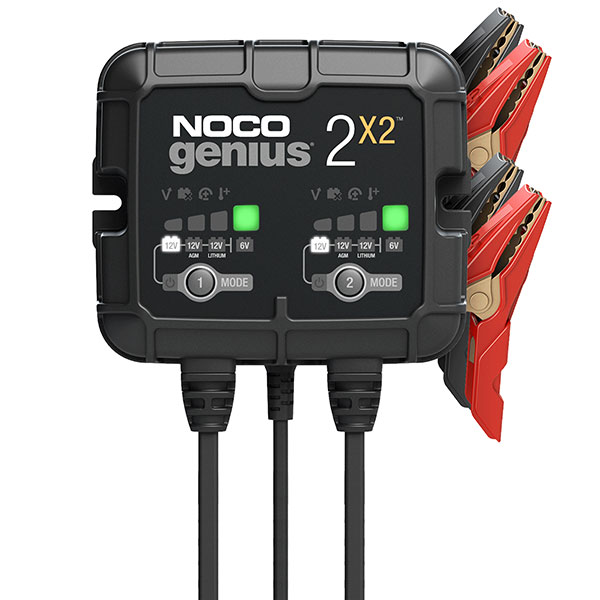 NOCO 2-BANK BATTERY CHARGER 4A (880-9233)