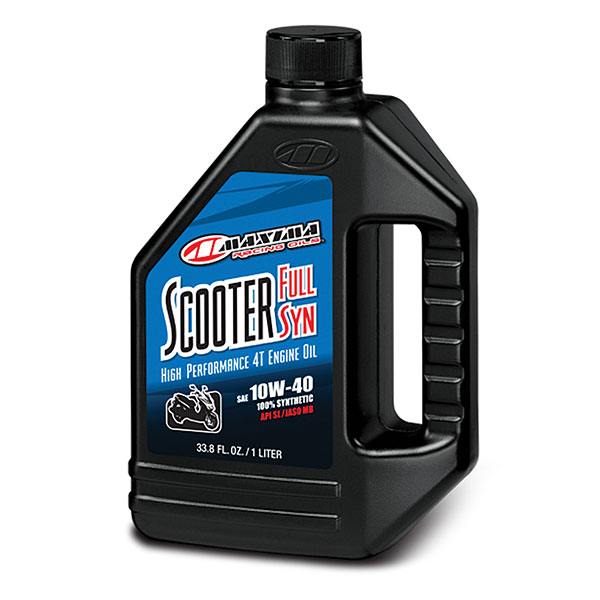 MAXIMA RACING OILS SCOOTER FULL SYNTHETIC 10W40 1L (920-4700-1)