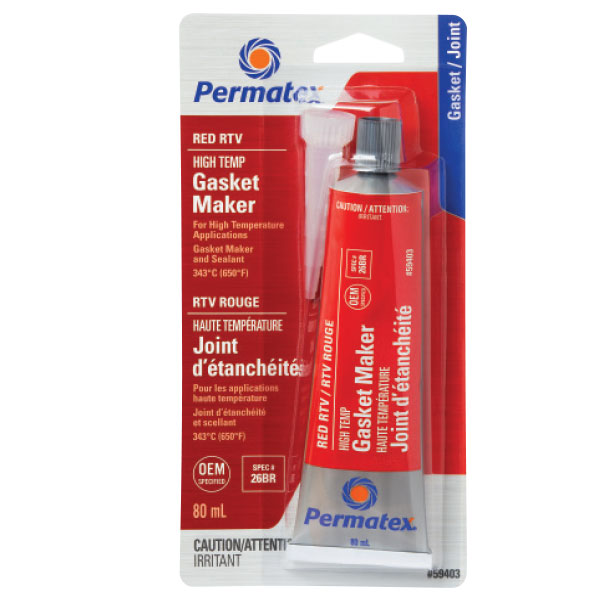 PERMATEX RED GASKET MAKER 80ML (930-3216)