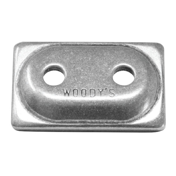 WOODY'S ANGLED DOUBLE DIGGER ALUMINUM PLATES