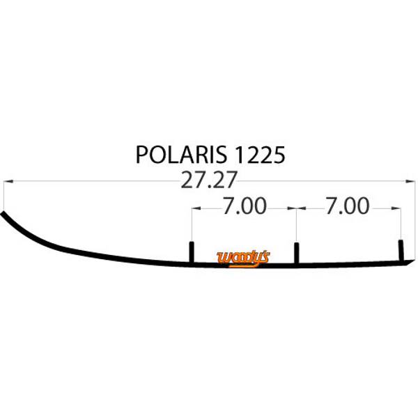 WOODY'S ACE CARBIDE RUNNER 6" POLARIS (AP6-1225)