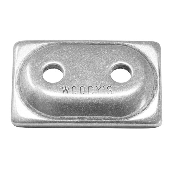 WOODY'S ANGLED DOUBLE DIGGER ALUMINUM PLATES