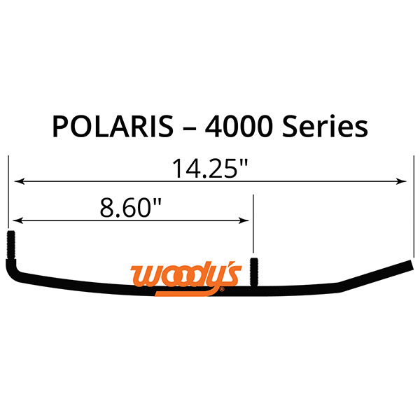 WOODY'S 4" SNO-X RUNNER POLARIS 4" (SXP-4000)