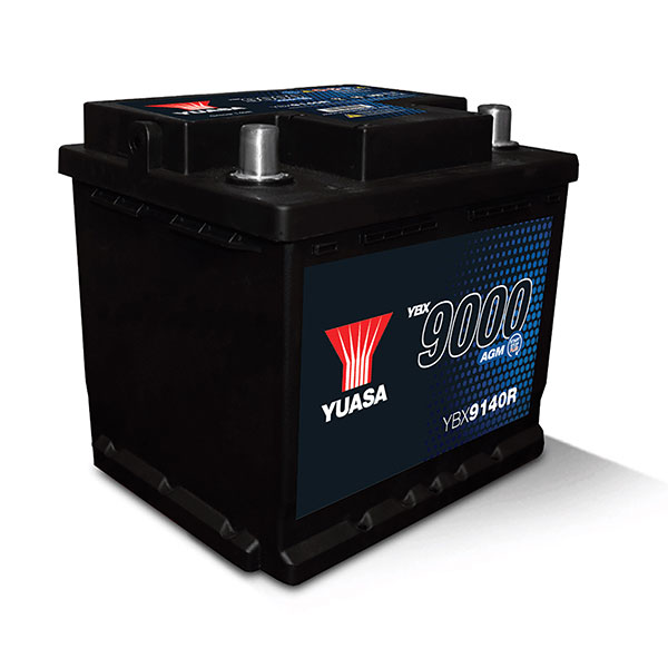YUASA YBX9000 Series Battery YBX9140R (FA) MULE (880-7270)